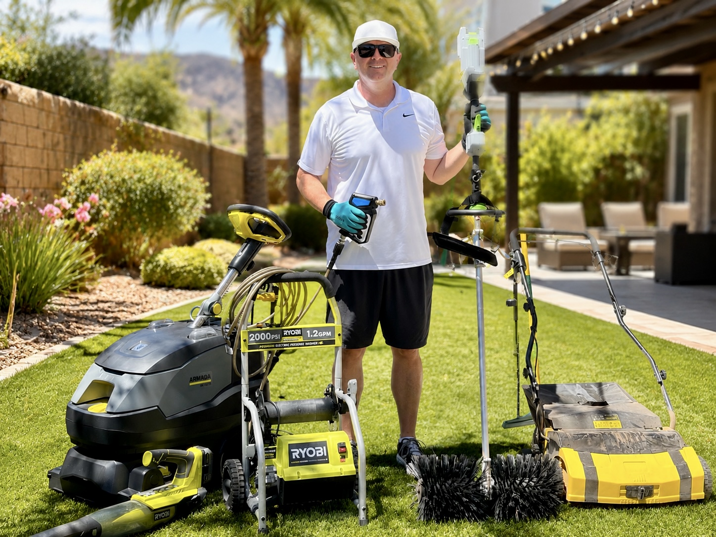 Raleigh, owner of Turf Therapy in St. George Utah